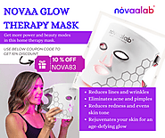 Glow Radiantly with the NOVAA Glow Therapy Mask!