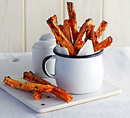 Skinny carrot fries