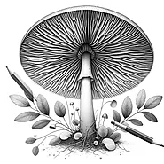3. Mushroom: A Whimsical Nature Study