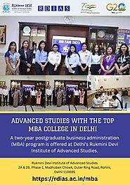 Top MBA College in Delhi - RDIAS