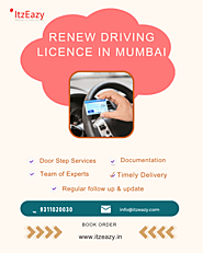 Driving licence renewal in Mumbai
