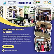 Best MBA College in Delhi - 2024 : Rukmini Devi Institute of Advanced Studies