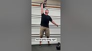 Military Press ½ your bodyweight on each arm