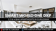 Smart World One DXP Sector 113 Gurugram, 2/3 BHK Apartments