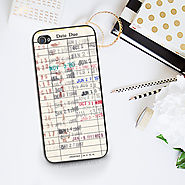 Library card phone case