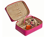 Stow Amelia Leather Luxury Case in Pink (and other colours)