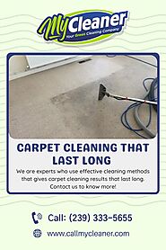 Experience Precise Carpet Cleaning in Cape Coral FL