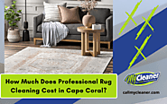 How Much Does Professional Rug Cleaning Cost In Cape Coral?