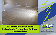 DIY Carpet Cleaning vs. Hiring Professionals: Pros and Cons for Cape Coral Residents