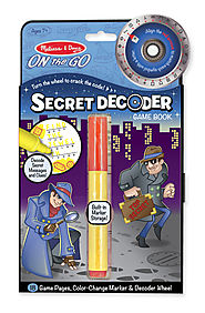 Secret Decoder Game Book - ON the GO Travel Activity Book