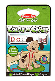 Color-N-Carry: Animals - ON the GO Travel Activity