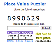 Place Value Puzzler - Rounding