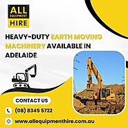 Heavy-Duty Earth Moving Machinery Available in Adelaide