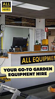 All Equipment Hire: Your Go-To Garden Equipment Hire