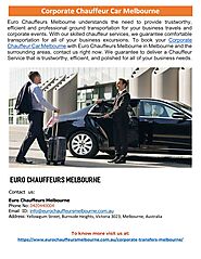 Corporate Chauffeur Car Melbourne