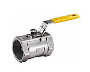 Ridhiman Alloys is a well-known supplier, stockist, manufacturer of One Piece Ball Valves in India