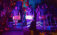 Boduberu, the traditional drums in the Maldives