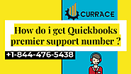 How do i get Quickbooks premier support number 8444765438 ?