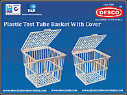 Plastic Test Tube Basket Manufactures | DESCO India