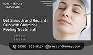 Improve the Skin's Appearance with Chemical Peeling Treatment!