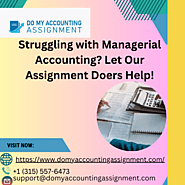 Managerial Accounting assignment