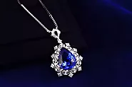 The Production & Price of Tanzanite White Gold Earrings - Giacoloredstones.com