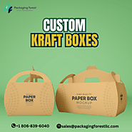 Eco-Friendly Custom Kraft Boxes for Sustainable Packaging Solutions