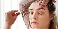 Threaded Elegance Achieving Perfect Eyebrows with Threading