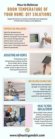 How to Balance Room Temperature of Your Home