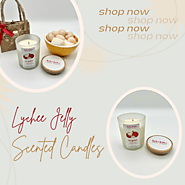 Lychee Jelly Soy Candle | Lychee Scented Candle
