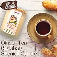 Ginger Tea Scented Candle | Salabat Scented Candles