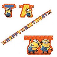 Minion Happy Birthday Banner