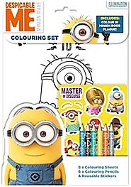 Despicable Me Colouring Set