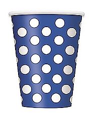 Blue Dots Cups