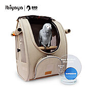 Ibiyaya x BirdTricks TrackPack for Birds, Patented Bird Carrier Backpack with Perch