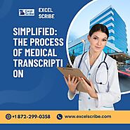 Website at https://excelscribe.com/simplified-the-process-of-medical-transcription/
