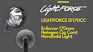 Lightforce EF170CC Enforcer 170mm Halogen 100W Cig Cord | Halogen Spotlight