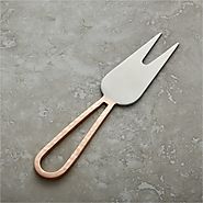Copper Soft Cheese Knife $8