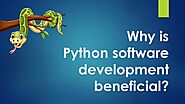 Why Python is most commonly used in software development?
