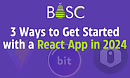 https://bosctechlabs.com/3-ways-to-get-started-with-a-react-app-in-2024/ | Medium