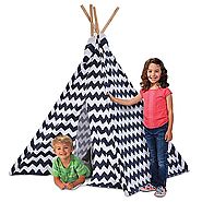 Discovery Kids™ Wood and Canvas Play Teepee