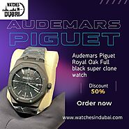 Audemars Piguet Royal Oak Full black 1:1 super clone watch