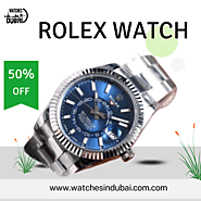 ROLEX SKY DWELLER BLUE DIAL FULL STEEL SUPER CLONE WATCH