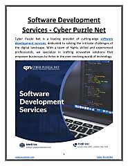 Software Development Services - Cyber Puzzle Net