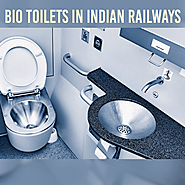 Bio toilets in Indian railways