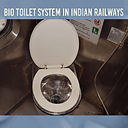 Bio toilet system in Indian railways