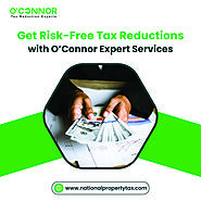 Get Risk-Free Tax Reductions with O’Connor Expert Services