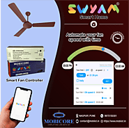 SWYAM® WiFi 2-Way Smart 4-Step Humming Free Fan Speed Controller | Android App Support | No Hub Required | Supports A...