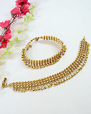 Buy Anklets for Women in USA | Latest Payal Design at Best Prices