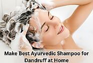 Make 2 Best Ayurvedic Shampoo for Dandruff at Home - Ayurvedik India
